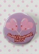 Przypinka Lizaki serca -Sweet flavoured heart--