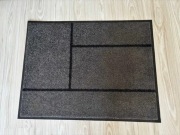 Wycieraczka KOGE Ikea szara czarna 69x90 cm