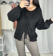 Sweterek oversize modny viral kardigan