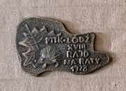 XVIII RAJD NA RATY 1978 - odznaka  PTTK ŁÓDŹ