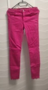 Spodnie Zara Trafaluc r. 36 różowe