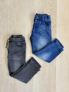 Dwupak jeansy chłopięce spodnie jeansowe NEXT 110