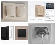 Simon10 54 55 .Różne serie. Napisz co potrzebujesz? Gniazdo Łącznik.