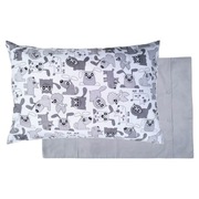 Poszewka 60x40 cm Koty i Psy - pupile - Bawełna