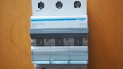wyłacznik nadpradowy Hager 3 fazowy, 3 polowy B16