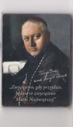 Magnes z wizerunkiem kardynała Augusta Hlonda.