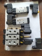 DUŻY ZESTAW PREMA, WYSPA +5 ELEKTROZAWORÓW Z CEWKAMI i WTYCZKAMI NA 110V 