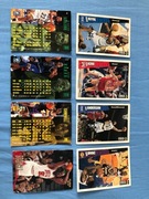 8 (osiem) kart zawodników  NBA z lat 90-tych.