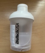 Shaker BIOTECH Wave+ Nano 300 ml + 150 ml biały - nowy, nieużywany