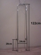 Składana podpora masztu ze stali nierdzewnej 