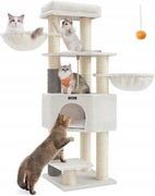 Drapak wysoki, legowisko, słupek do drapania Songmics 101 - 160 cm