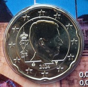 BELGIA 2024 20 CENTÓW UNC !!!!!!!!!!