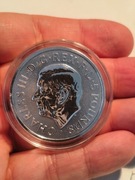 Srebrna moneta Bestie Tudorów: Smok Tudorów 2 oz 2024