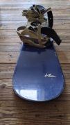 Snowboard Nidecker z wiązaniami i pokrowcem