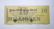 10 Milionów Marek 1923 r. Niemcy