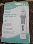 Aspirator elektryczny do nosa dla dzieci 3 poziomy ssania z muzyką i led