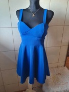 Chabrowa urocza sukienka