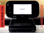 Konsola Nintendo Wii U Premium, 2 X HDD 500GB, 4 X Kontroler, GRY