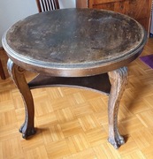 stół okrągły antyk