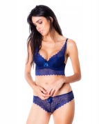 AUDACE PARIS zestaw biustonosz push-up longline + majtki tanga 85C/XXL