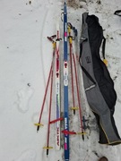 Narty zjazdowe i biegowe