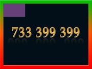 733 399 399 ZŁOTY NUMER STARTER PLAY ŁATWY NA KARTĘ PREPAID GSM