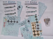 Kalkomania Bf-109 FW-190 1/32