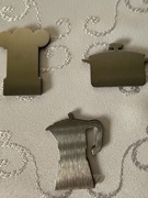 Metalowe Magnesy Kuchenne na Lodówkę 3 szt Czapka Kucharska Czajnik Garnek