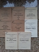 Przewodnik po lekturach x 8 (Rej, Pasek, Sęp Szarzyński, Krasicki i inne)