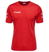 Koszulka sportowa elite solo jersey ss czerwona Hummel 140