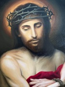 Chrystus w koronie cierniowej obraz olejny