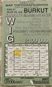Burkut. Karpaty Marmaroskie - reedycja map topograficznych, 2001