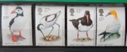 Znaczki czyste Anglia1989r Mi1185-88 Ptaki 