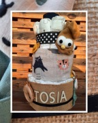 Personalizowany tort z pampersów