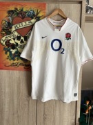 Koszulka domowa Nike rugby Anglia 2009/2010