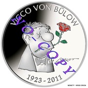 20 Euro-2023r-Niemcy- Vicco von Buelow -Aktor - Ag925 + Prezent