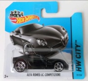 Hot Wheels ALFA ROMEO 8C COMPETIZIONE Czarna