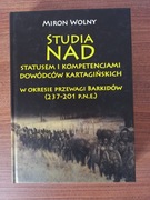 Miron Wolny - Studia nad statusem i kompetencjami