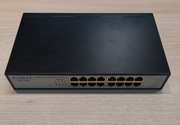 Switch hub przełącznik sieciowy FastEthernet 10/100 16 portów ASMAX NS-1600