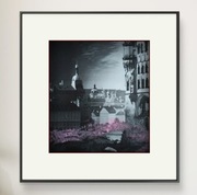 Oryginalny (nie sprzedaję zdjęć) autorski kolaż "Dreaming in Prague"