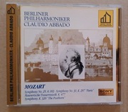 Mozart, Claudio Abbado – Symphonies K. 183, 297, 320 - CD , 20 Bit