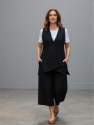 Elegancki komplet damski czarny od Wendy Trendy