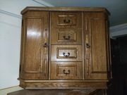 Komoda dębowa lite drewno 