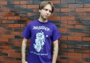 T-shirt "Czy już zawsze będzie źle?"(fioletowy) XL