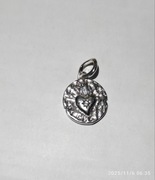 Medalion Serce amor vincit Omnia talisman heart do np. Pandora Nowy