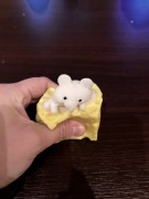 Zabawka dla dzieci Mysz w serze