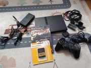 Konsola Sony PlayStation 2 SCPH-77004 Slim - Zestaw