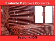 Podpory budowlane 3,6m włoskie stemple ocynkowane szalunki stropowe