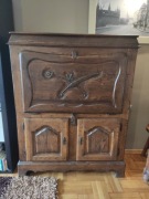 Sekretarzyk Dębowy kolor orzech 