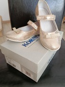 Kornecki balerinki złote 32